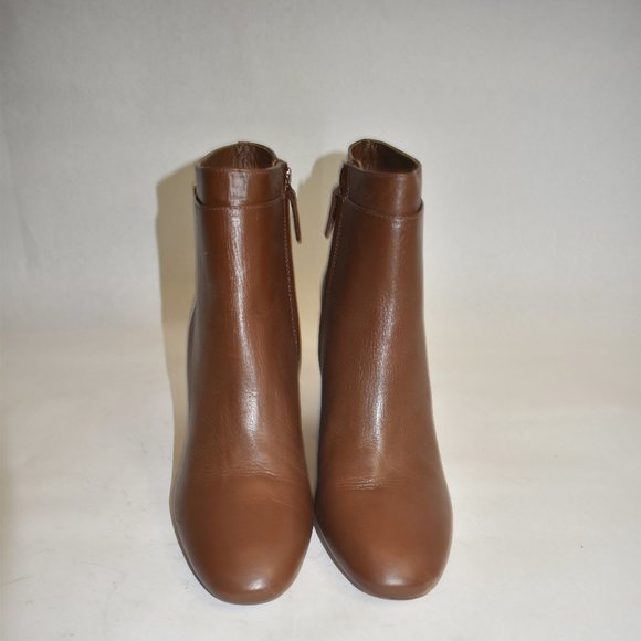 Tory Burch Sophia Wedge Heel Bootie Brown Size 11 - Picture 8 of 10